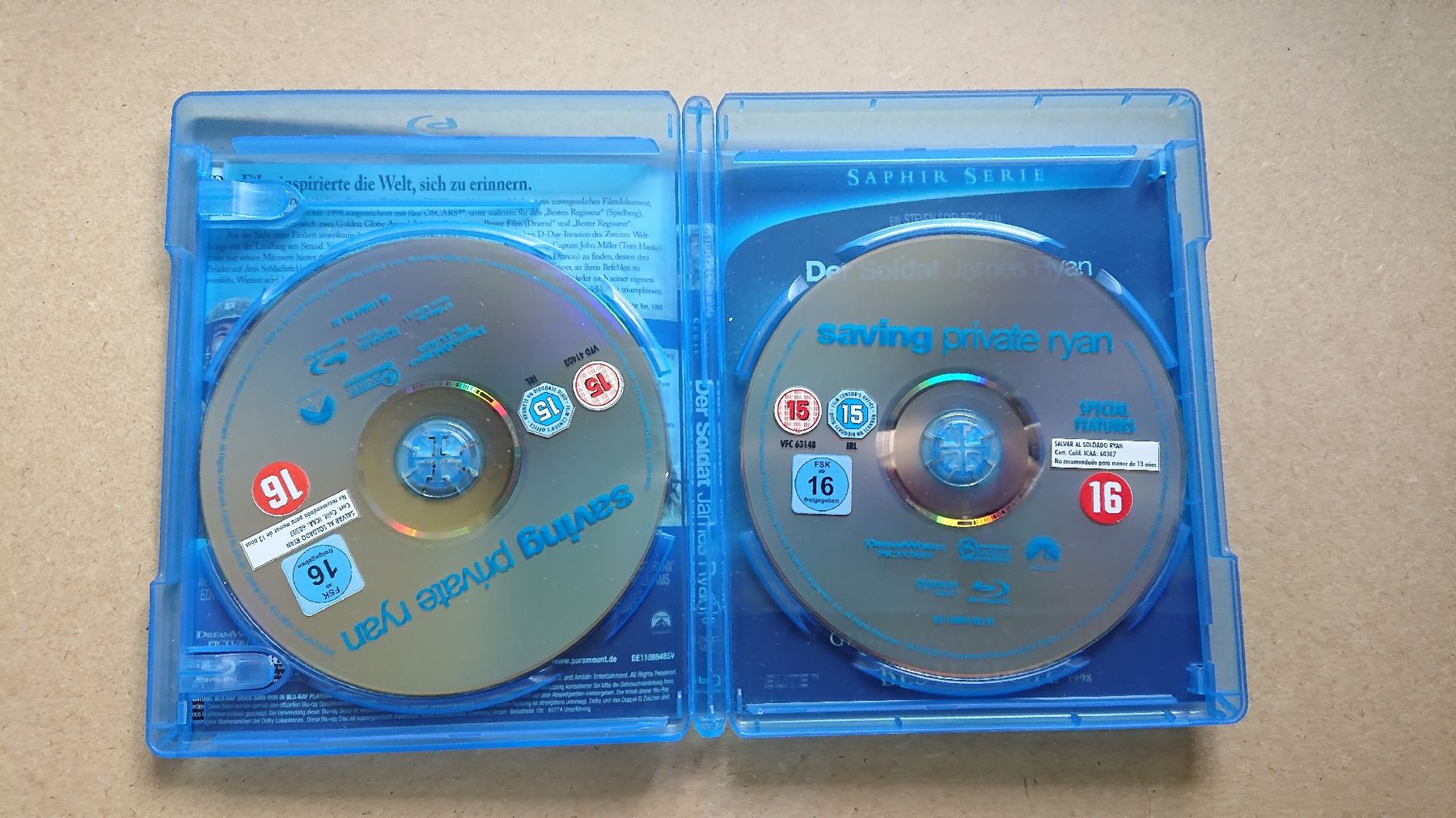 Tous les DVDs: Der Soldat James Ryan - Blu-ray  – D'occasion à Chur par FreakofRarity 2