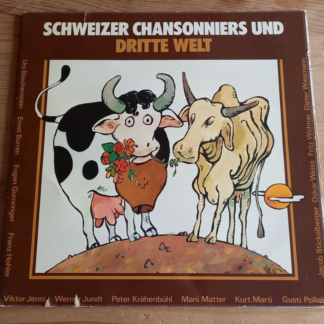 Vinyles: Schweizer Chansonniers U.Dritte Welt LP – D'occasion à münchenstein par karl_heinz_krasser