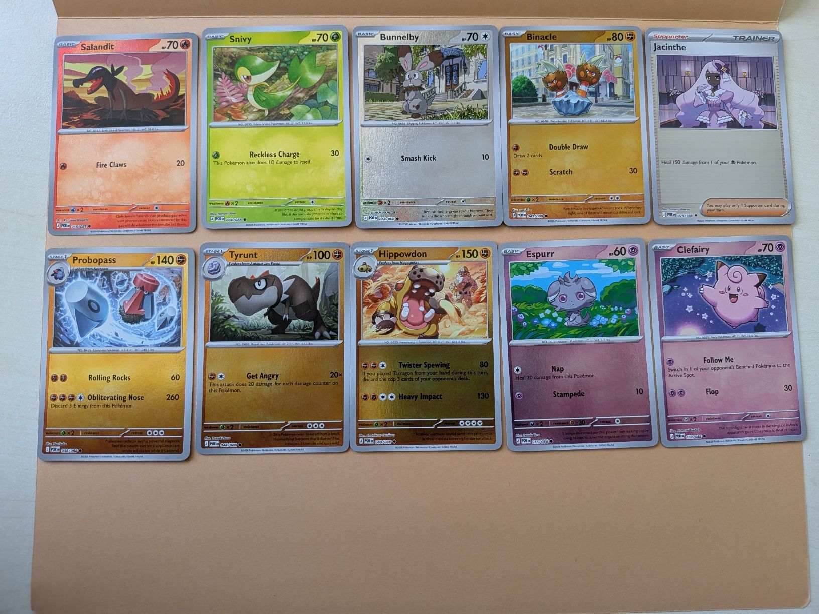 Pokémon Sammelbilder & Trading cards: 10-teiliges Set aus Reverse Holo Karten  – Neu (gemäss Beschreibung) aus Märstetten von eri_9lt8