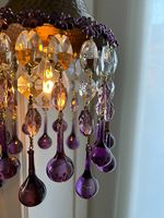 Kristall-Lampe UNIKAT / Handgemacht in St.Gallen