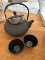 Cast Iron Teapot with 2 Cups