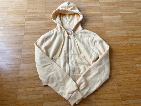 Hoodie  Grösse M fast NEU yellow gelb Jäckli kurz