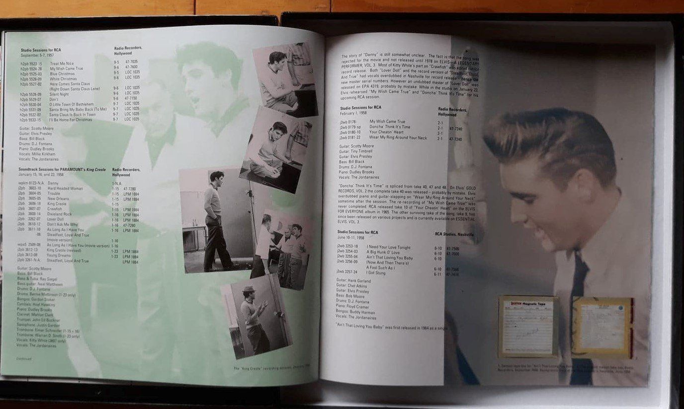CD: ELVIS PRESLEY - box set 5x CD's – Usato da Le Locle venduto da PereiraHugo 5