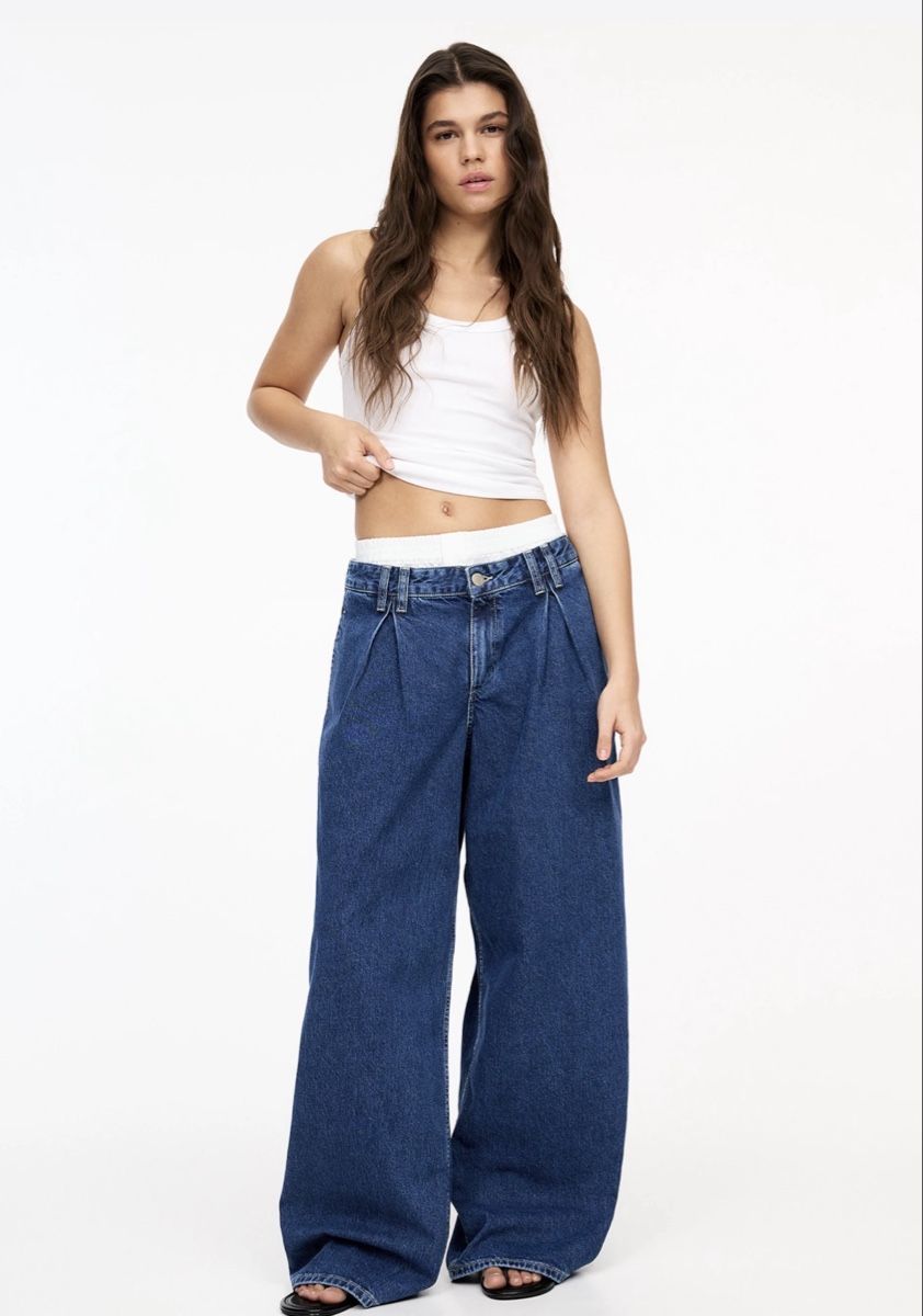 Pull&Bear Jeans: Pull&Bear Jeans weit dunkelblau Gr. 29 neu – Neuf (Voir description) à Würenlos par Style_lounge 3