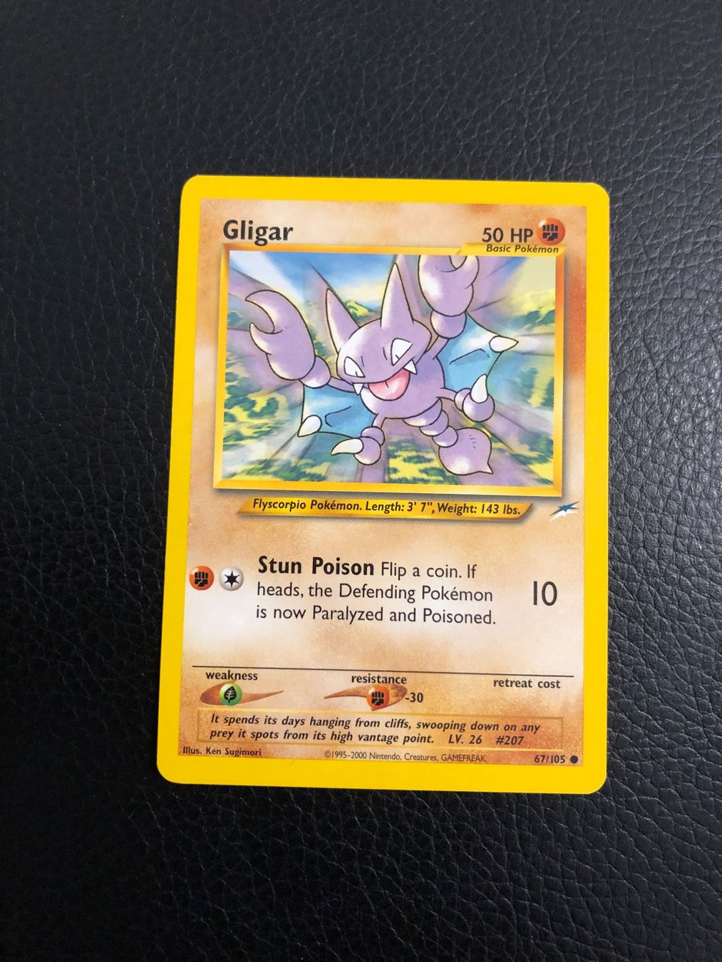 Pokémon Cartes à collectionner: Neo Destiny Gligar 67/105 Ab 1 – D'occasion à Paradiso par Pkmn10