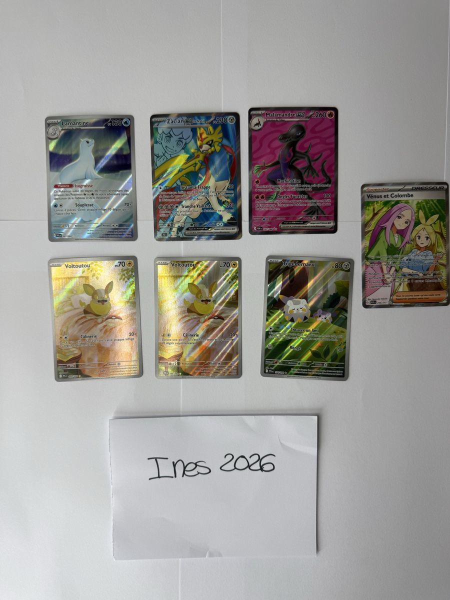 Pokémon Cartes à collectionner: Lot de 7 cartes Pokémon - ✨  – Neuf avec emballage d'origine à Nidau par ine_g6fj