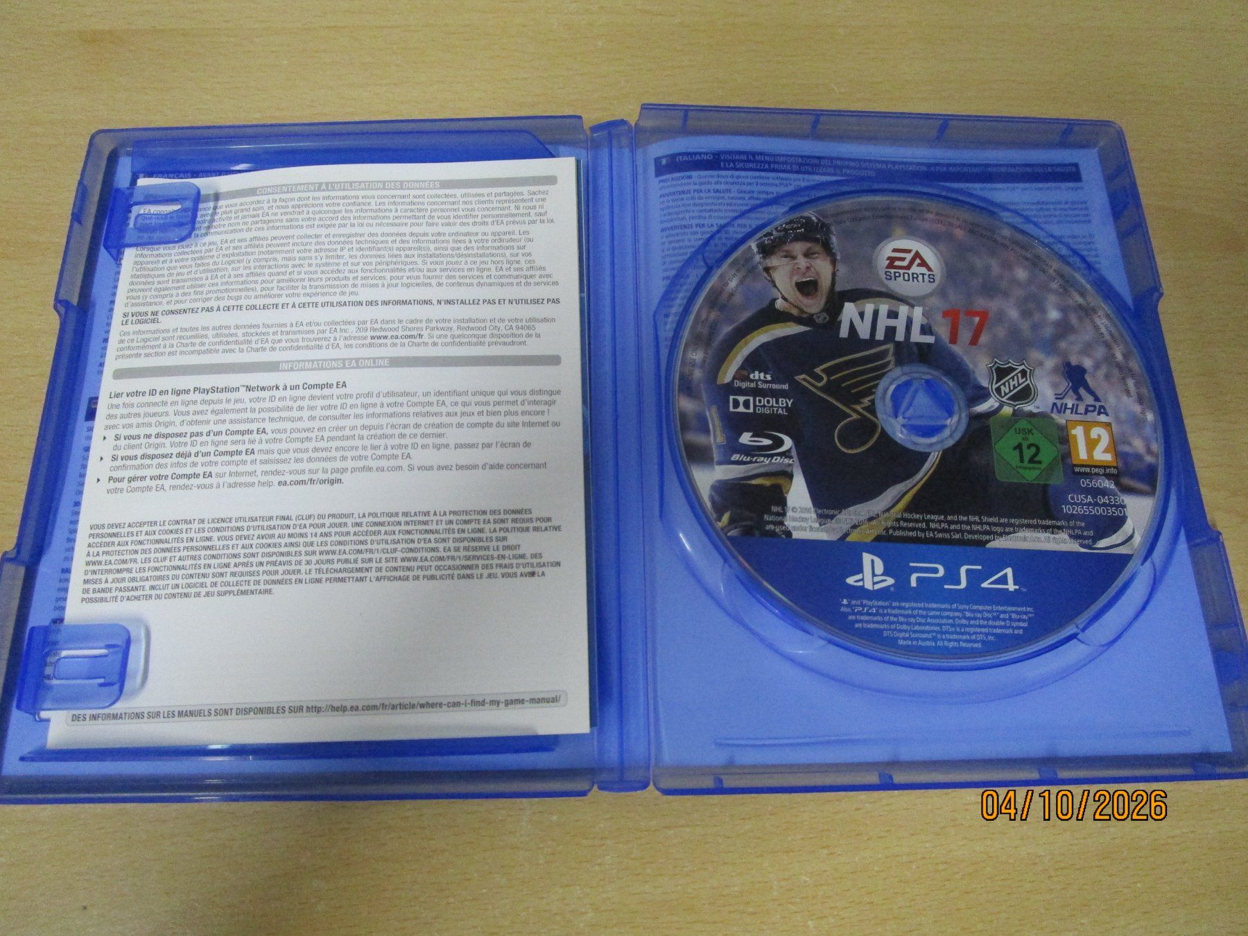 Sony Spiele: NHL 17 Playstation 4 PS4 – Gebraucht aus Goldau von agestuffer 2