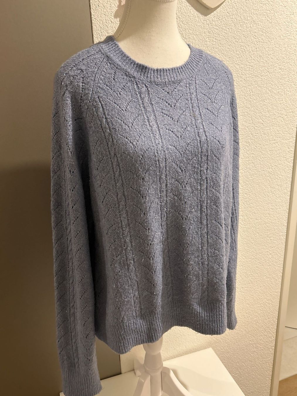 Maglioni & Felpe: Strickpullover jeansblau von MNG Gr. L – Usato da Brunnen venduto da Nala2929 1