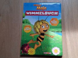 Grosses Biene Maja Wimmelbuch mit Rätselspass Studio100