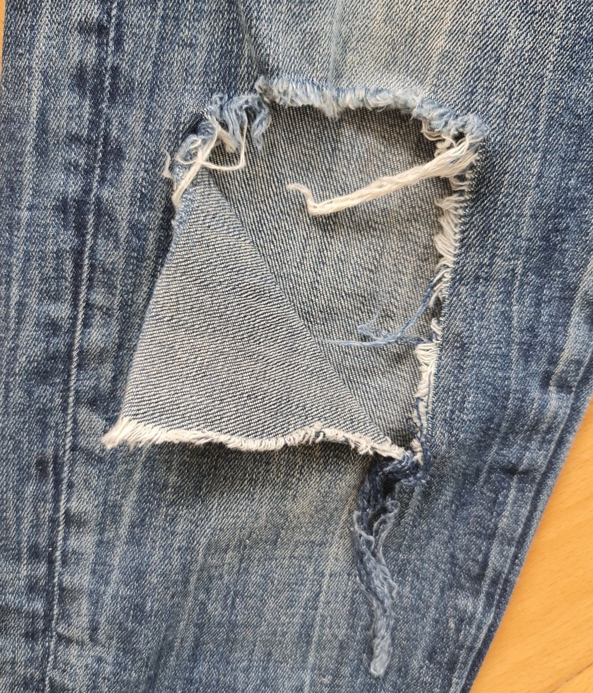 Zara Jeans: Blue Jeans im Used Look Gr. 38 – Gebraucht aus Kriens von ..stx.. 3