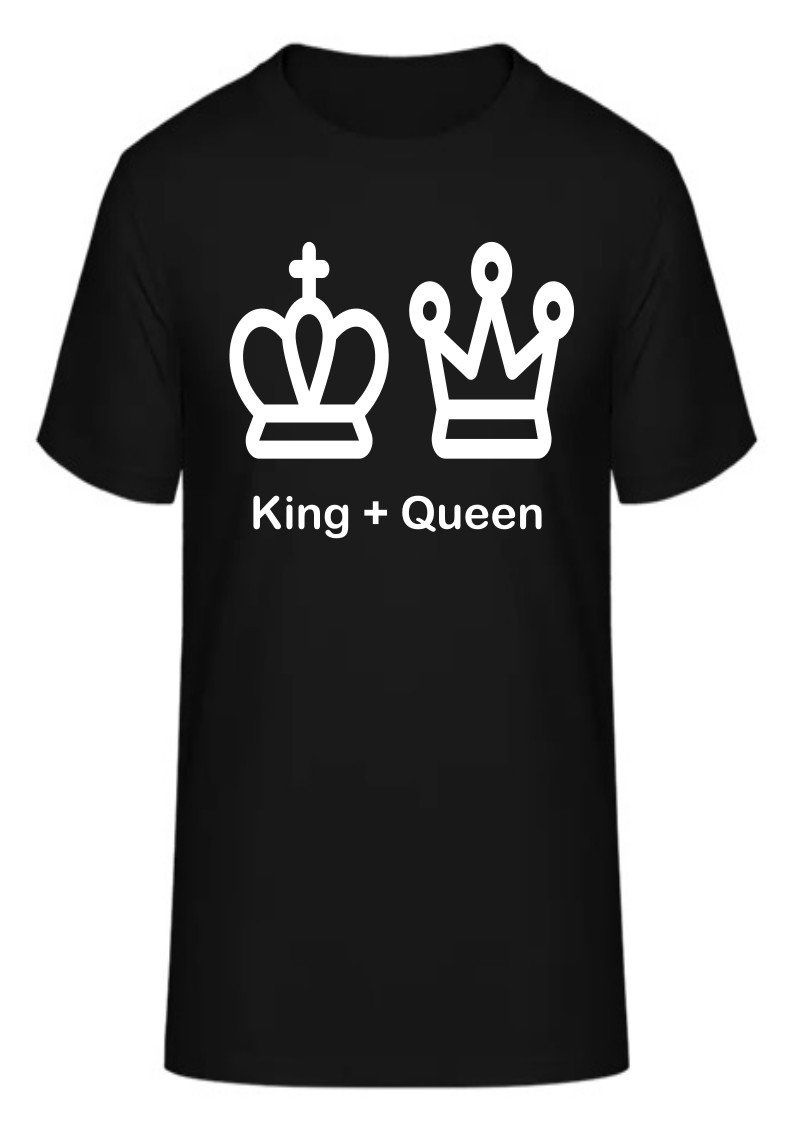 T-Shirts: T-Shirt King + Queen – Neu und originalverpackt aus Zürich von HarlacherIT