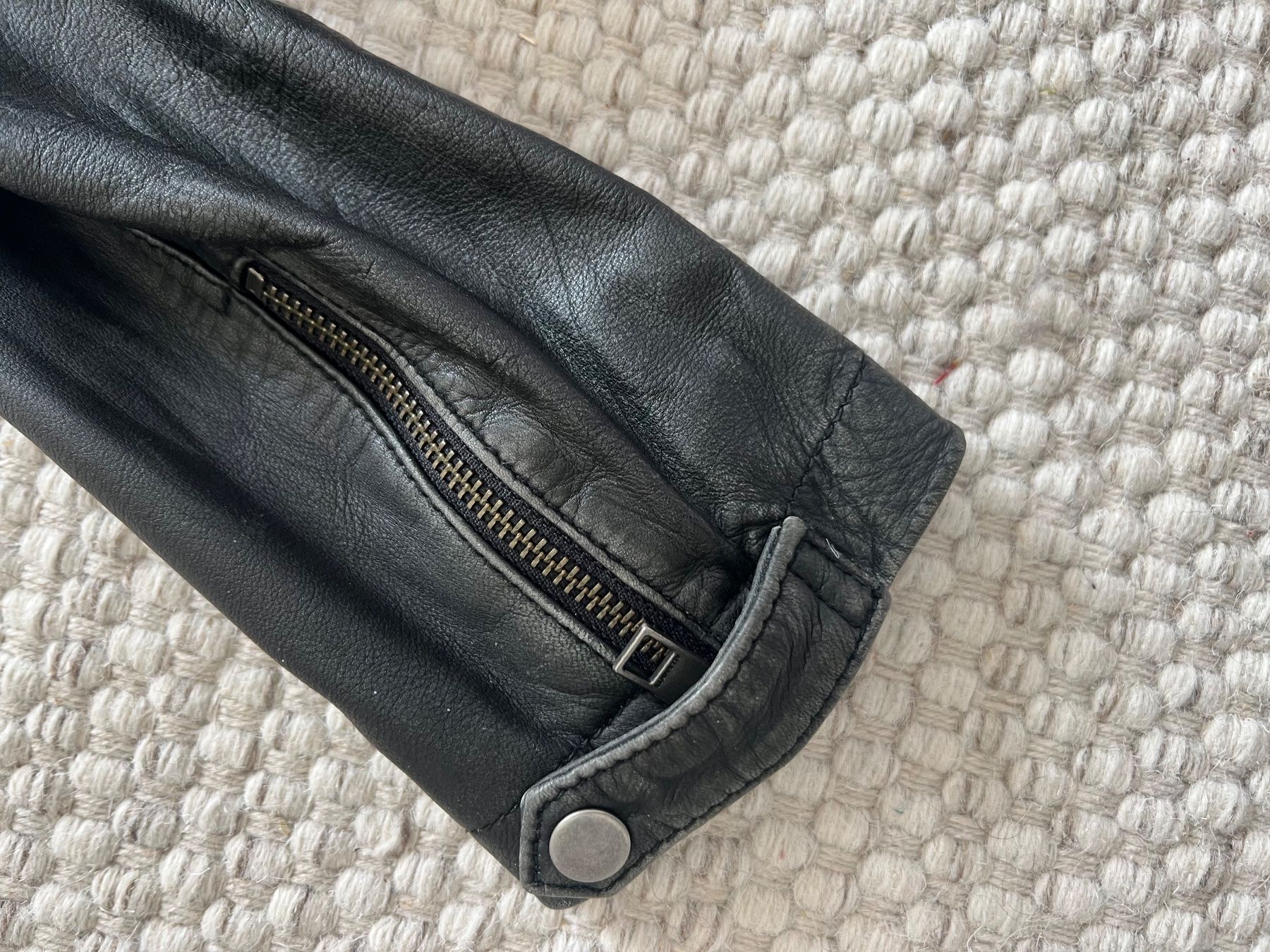 Giacche: All Saints Lederjacke in Schwarz – Usato da Port venduto da lau_pdf5 6