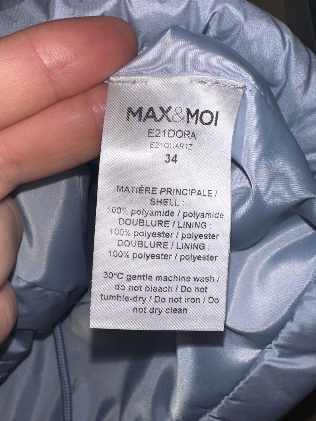 Gilet & Giacche senza maniche: Max & Moi Paris Weste Gr. 34 - Leicht & Warm – Usato da Basel venduto da Blausara707 2