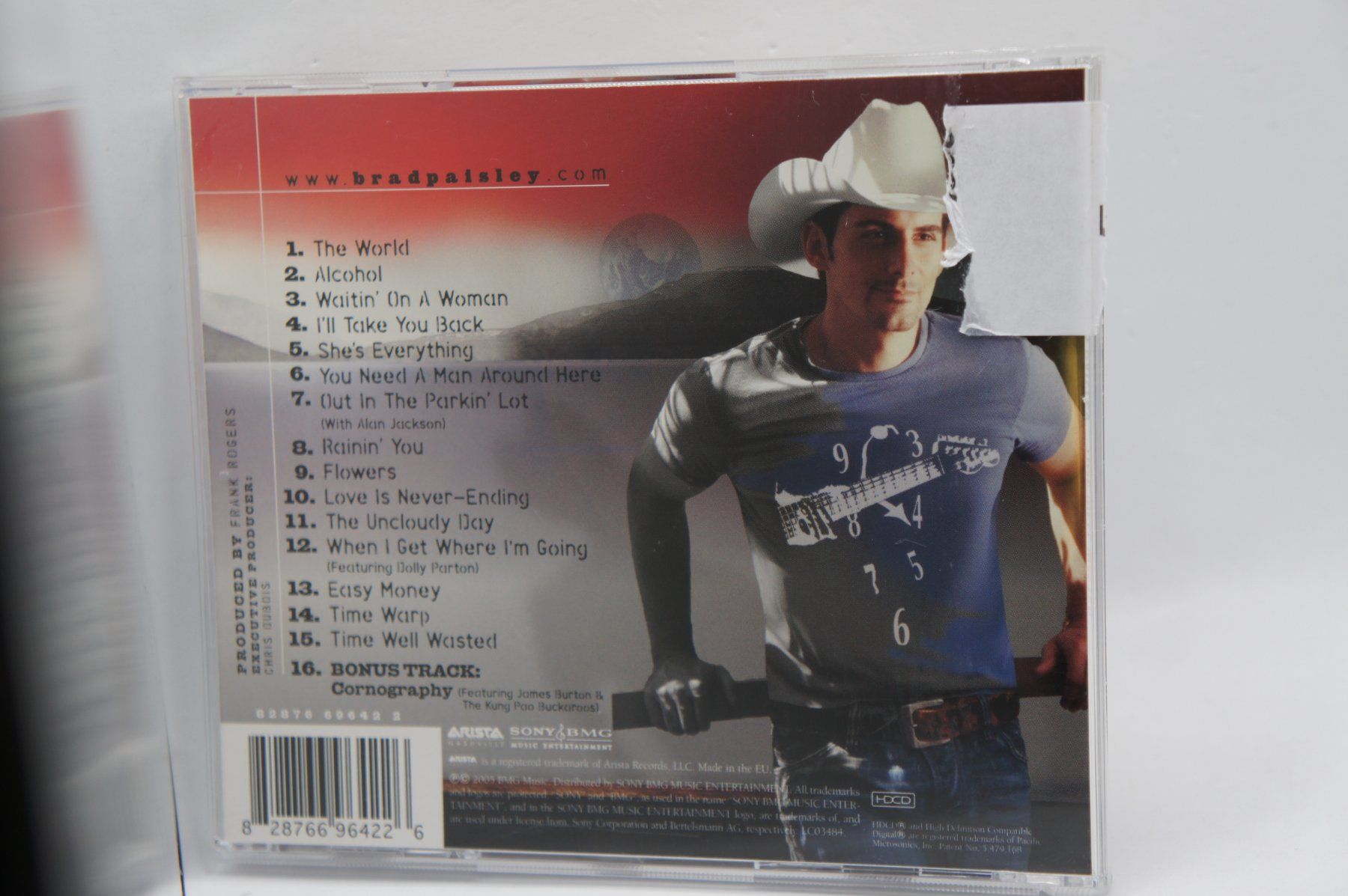 CD: CD Brad Paisley - Time Well Wasted – Usato da Ernetschwil venduto da luisvonerni 1
