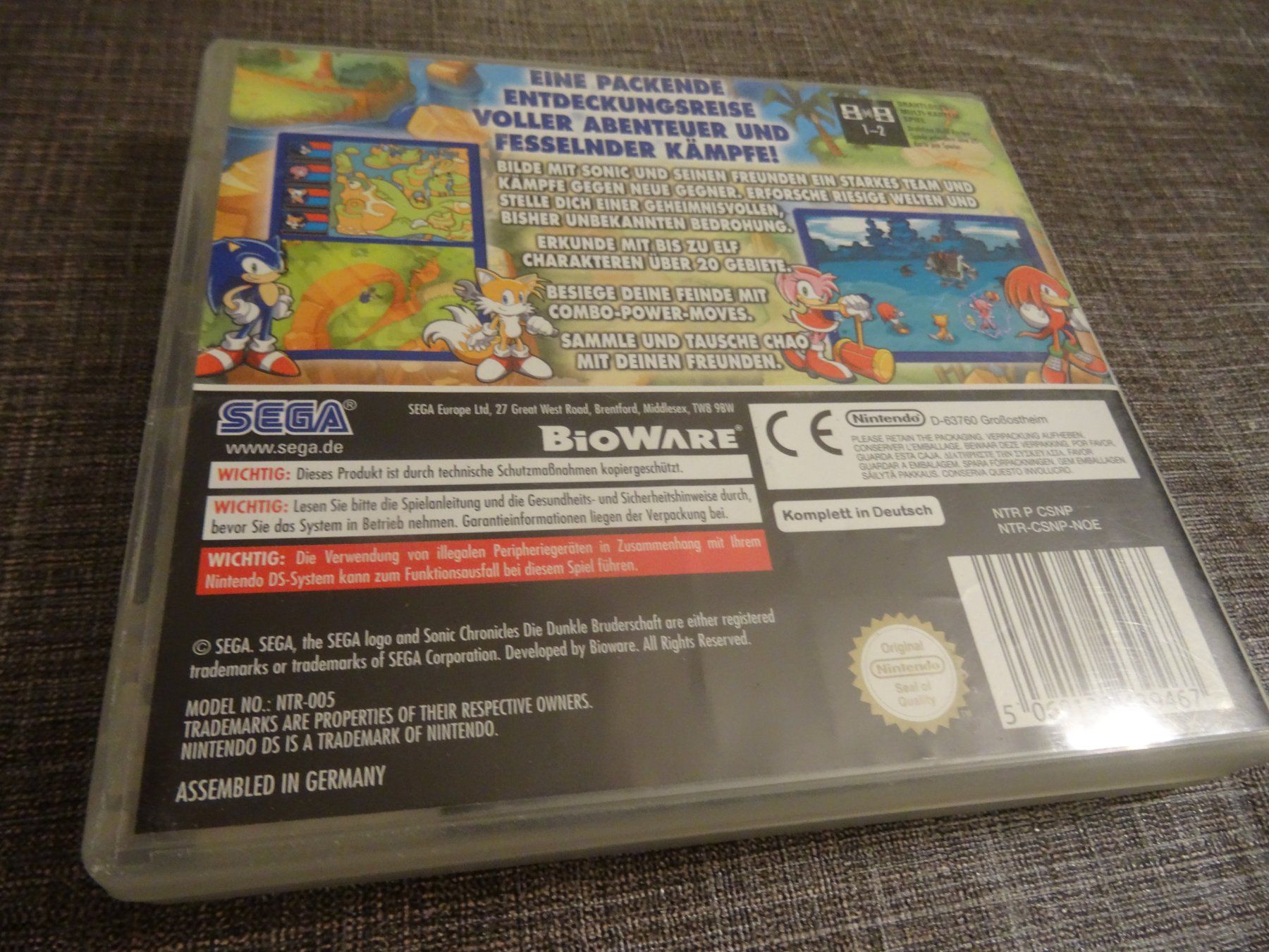 Nintendo Giochi: Sonic Chronicles: Die dunkle Bruderschaft DS – Usato da Olten venduto da Disc-Ausverkauf 2