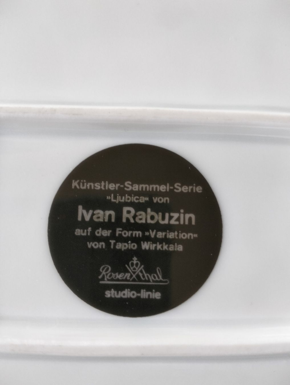 Rosenthal Set di piatti: Rosenthal Ivan Rabuzin " Ljubica " Service – Usato da Wil SG venduto da die-wohnung 4