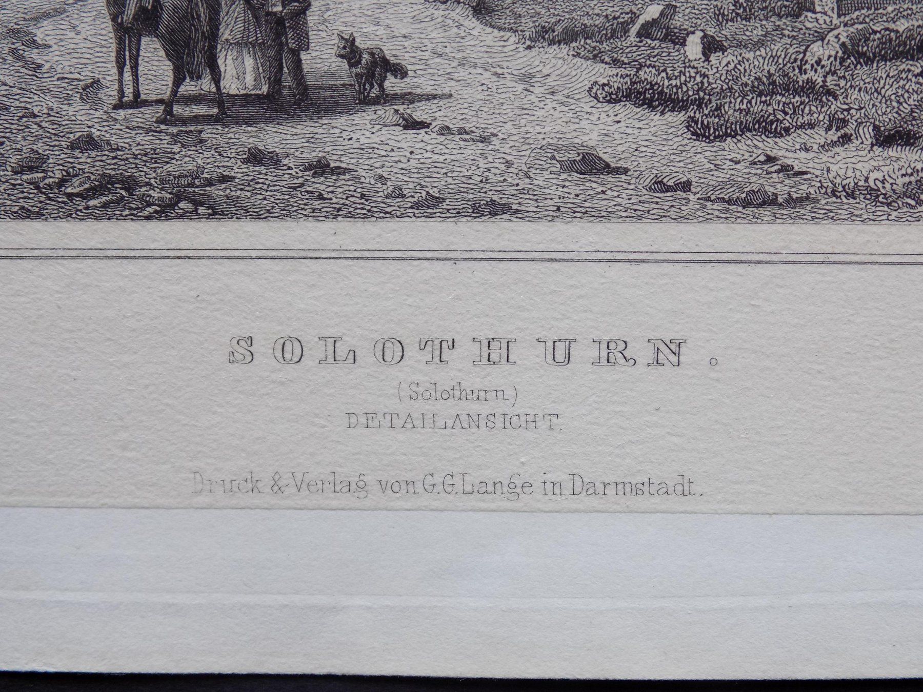 Gravures: Solothurn Stahlstich – D'occasion à Risch par Rischli15 2