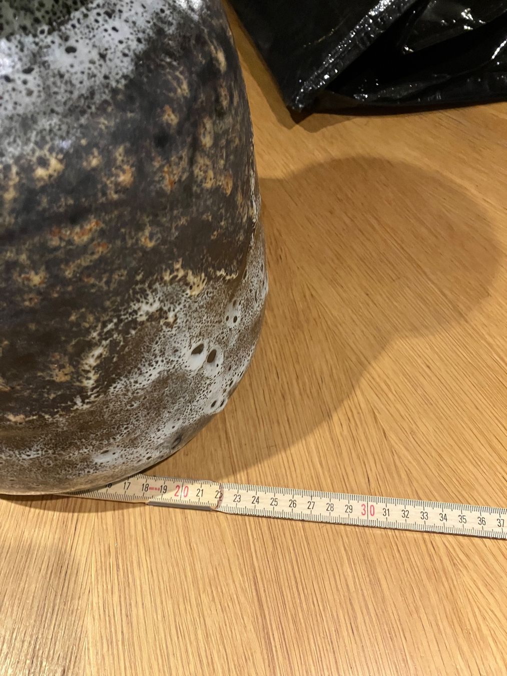 Vasi & Recipienti: Vintage Keramik Vase, braun-weiss, – Usato da Rüegsauschachen venduto da limek 4