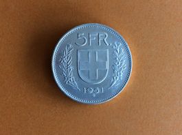 5 francs  1951  Belle