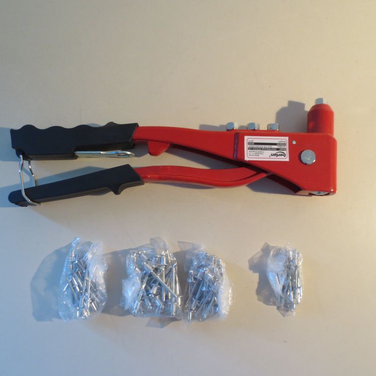 Hand-Nietzange Für Blindnieten 2,4-6,4 Mm - Kraftvolle Popnietenzange 26 Cm