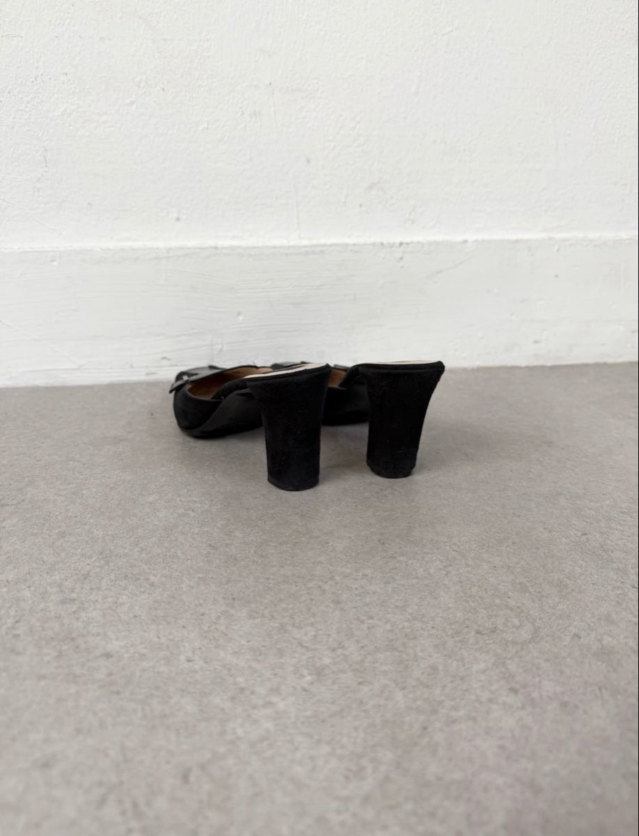 Gucci Damenschuhe: Gucci 2000s Suede Leather Mules – Gebraucht aus Zürich von redcoatcuntmovie 2