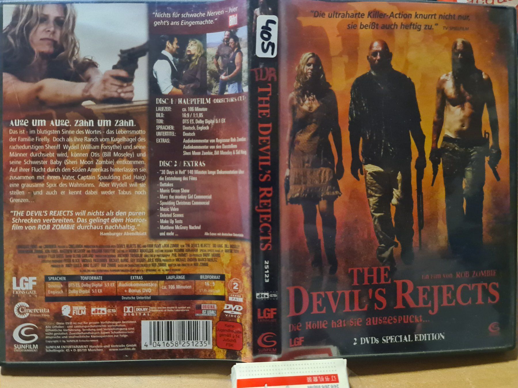 Tutti i DVDs: The Devil's Rejects - Limited Edition DVD – Usato da Dintikon venduto da Vexi