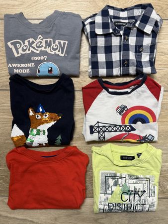 6x dünne Pullover für Jungen Größe 86 🦊