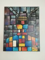 🔷 "Konstruktiv Geometric Abstract"–Maxim Vorbes Original