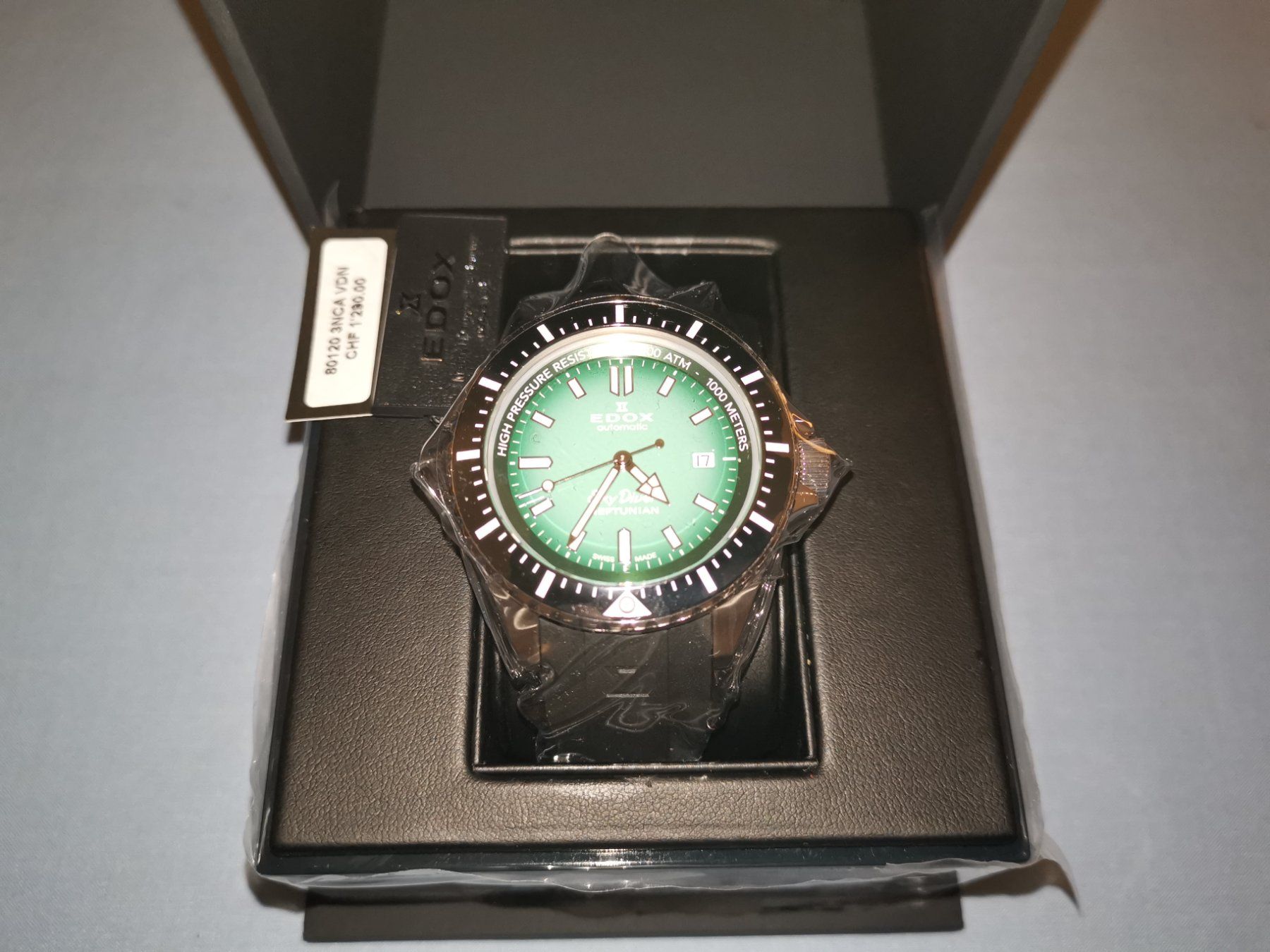 Edox Orologi: Edox Neptunian Automatic – Nuovo e nell'imballaggio originale da Derendingen venduto da janamari