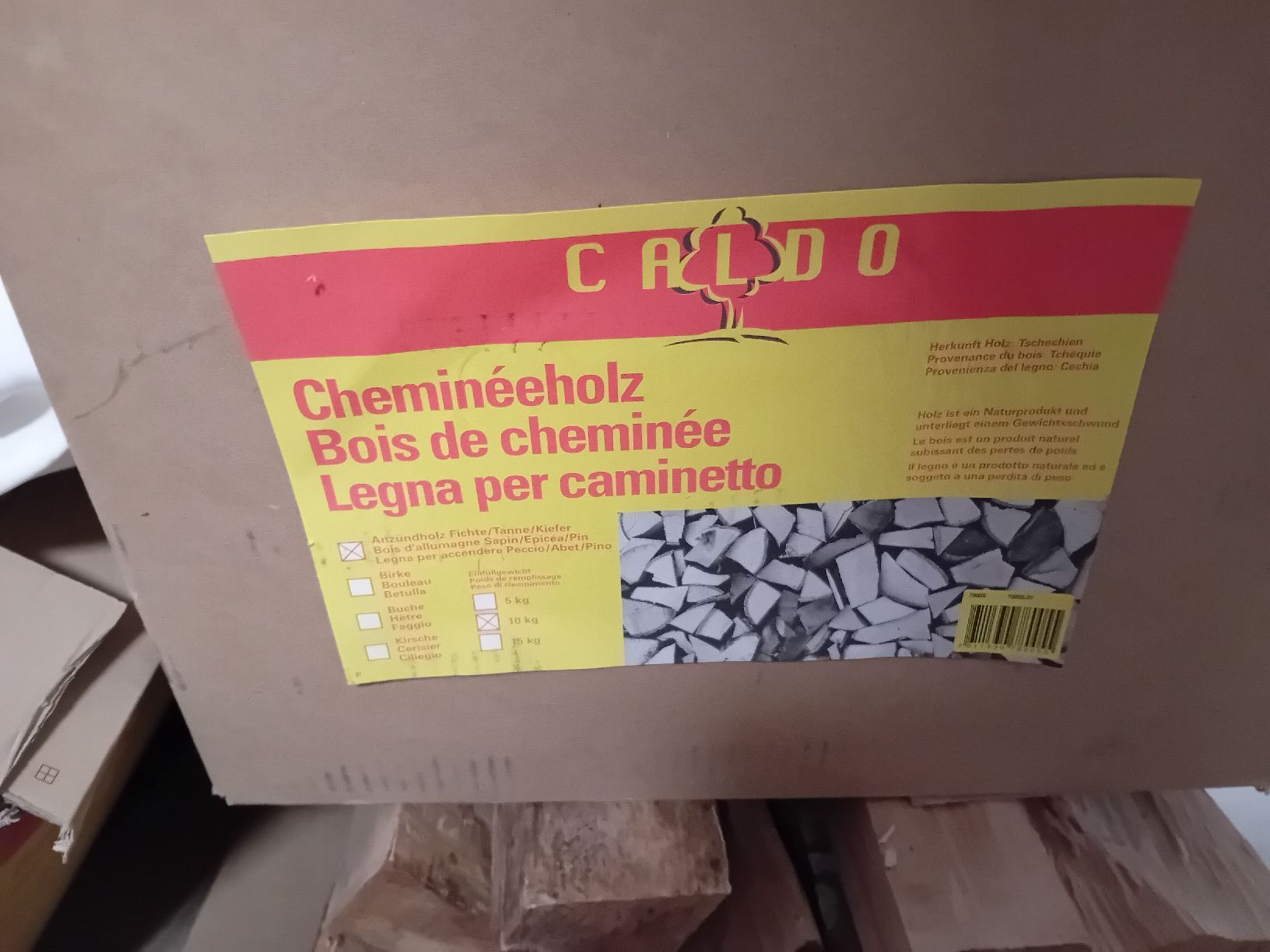 Articoli in legno: Bois de cheminée  – Nuovo e nell'imballaggio originale da St-Imier venduto da Wolf313 1