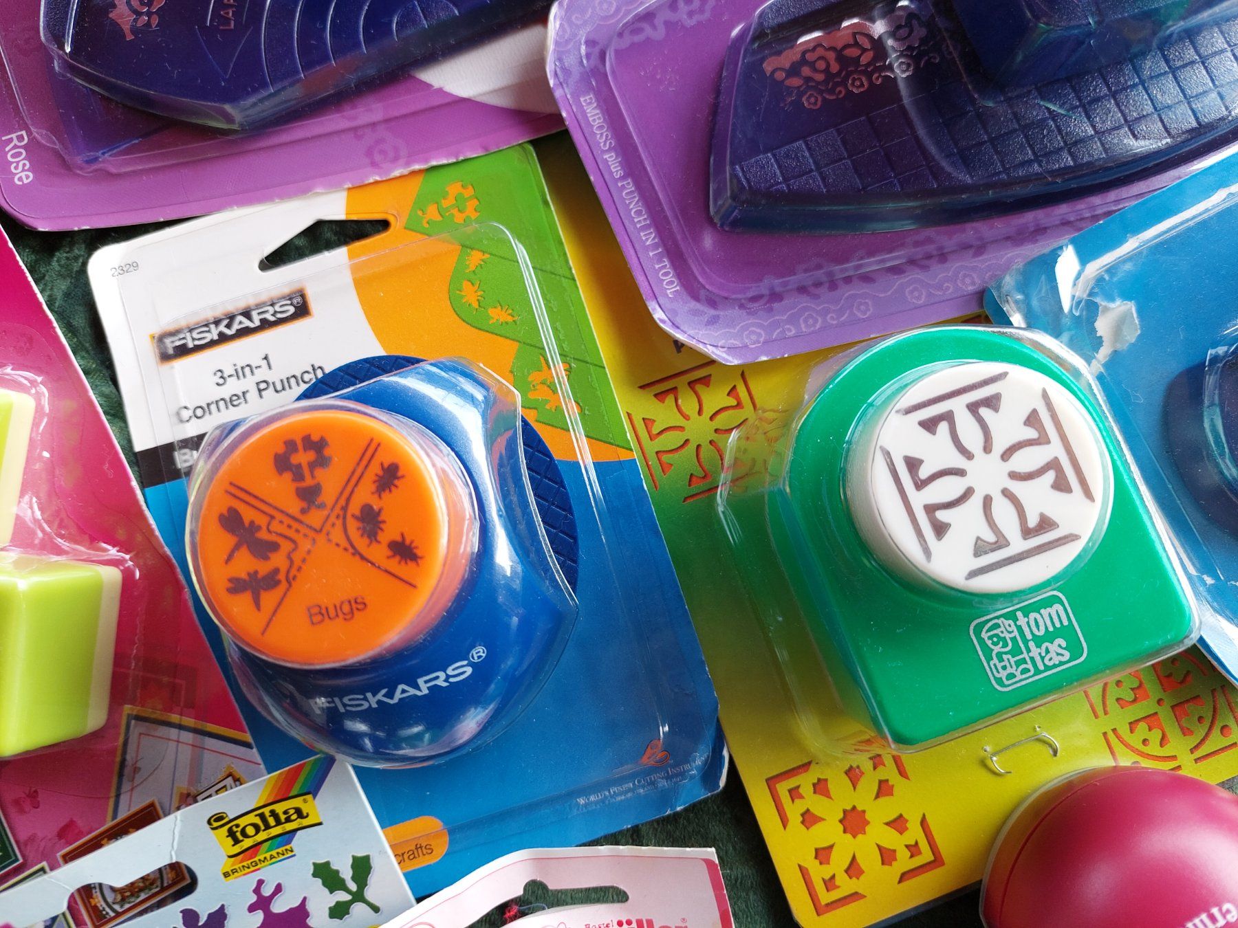 Kit bricolage: 16 STK DIVERSE MOTIVSTANZER OVP -  KINDERGARTEN & SCHULE – Nuovo e nell'imballaggio originale da Huttwil venduto da Kunterbuntli 4