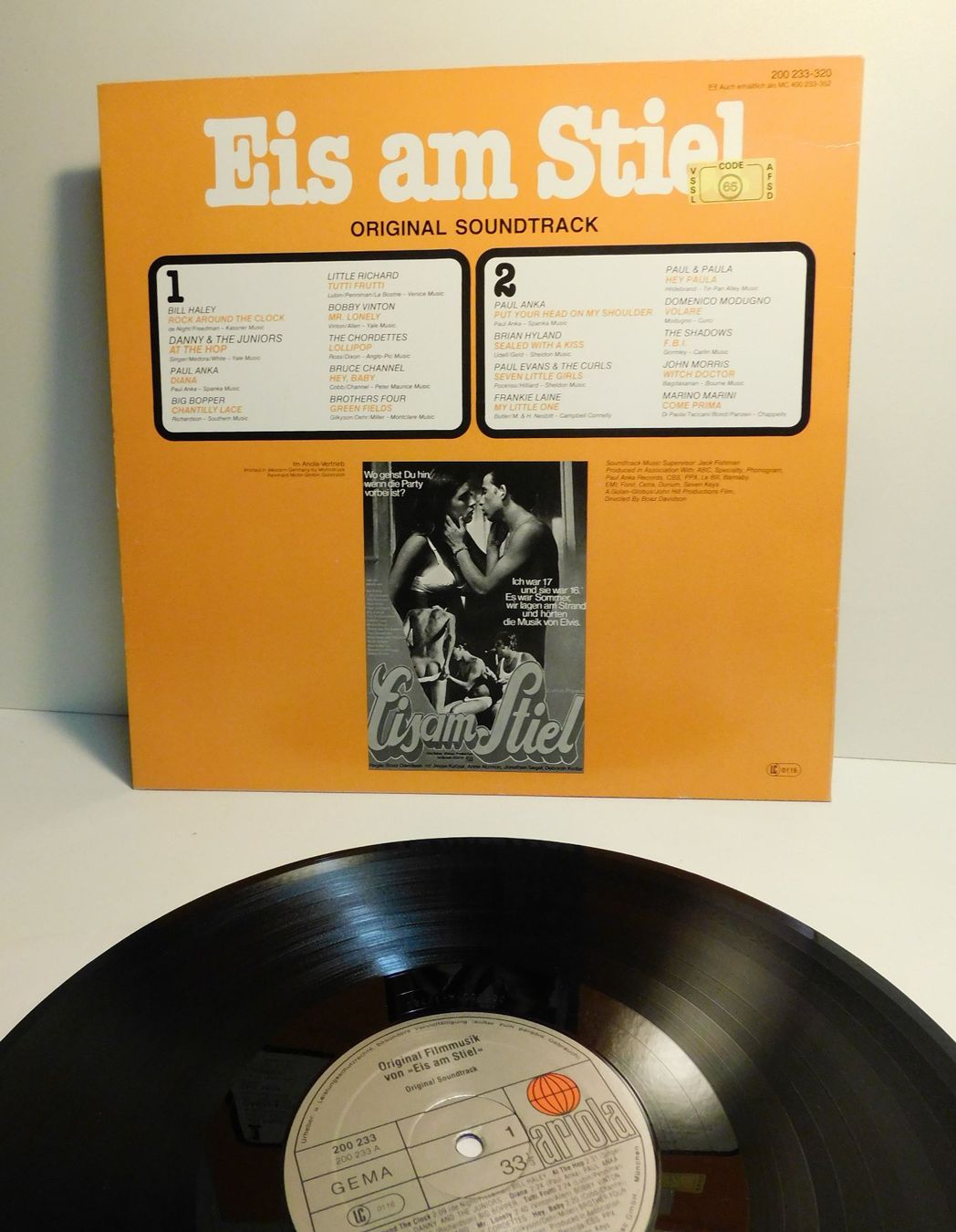 Dischi in vinile: LP Eis am Stiel original Soundtrack – Usato da Sursee venduto da 76 3