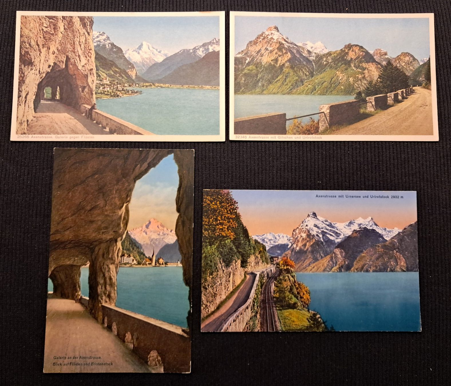Cartoline postali: 4 AK AXENSTRASSE – Usato da Ponto Valentino venduto da giorgia06