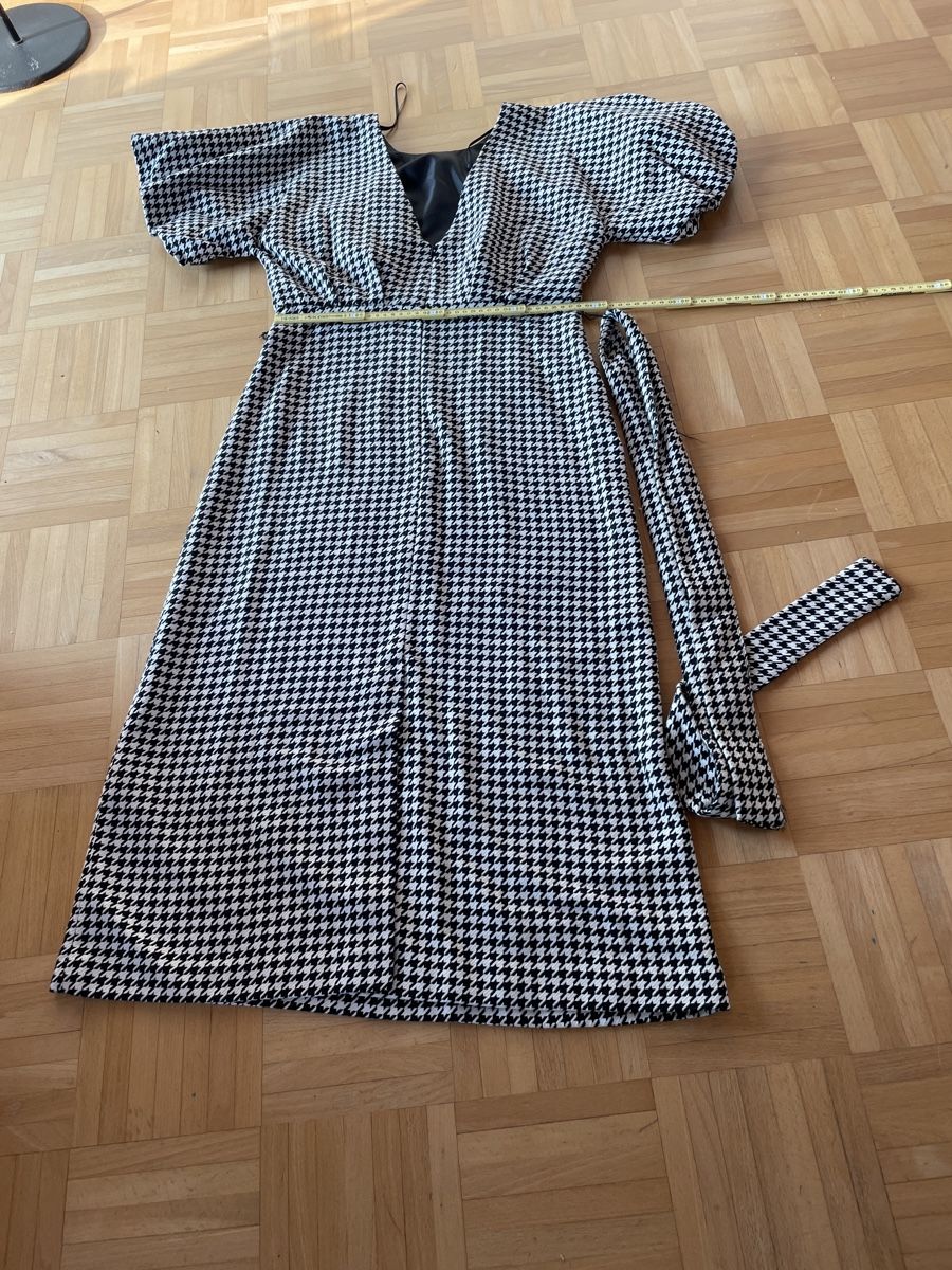Zara Kleider: Zara Kleid Gr. S schwarz weiss Business Basic Office 95 – Gebraucht aus Vinelz von sonnenmond77 9