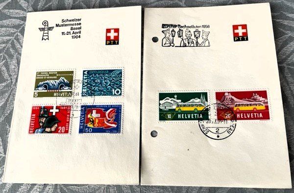 Alle Briefmarken: 12 Stück Post-Bögli Restposten – Gebraucht aus Häusernmoos von Koi-Gartenteich