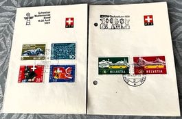 12 Stück Post-Bögli Restposten