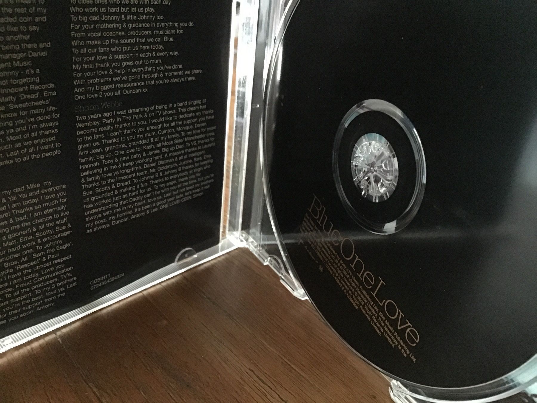 CD: Blue One Love – Usato da Thierachern venduto da sweden08 2