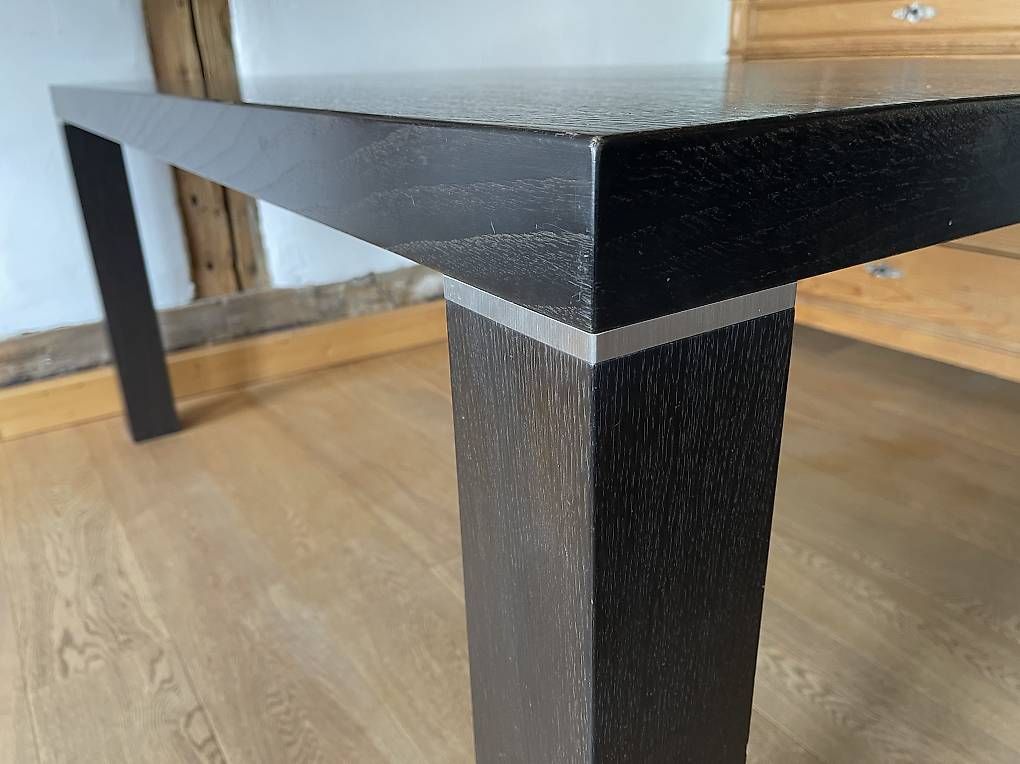 Set di tavolo e panche: Esstisch Schwarz_Inklusive 4 Stühle – Usato da Jonen venduto da Jamber01 1