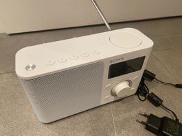 DAB+/FM Radio Sony XDR-S61D weiss 