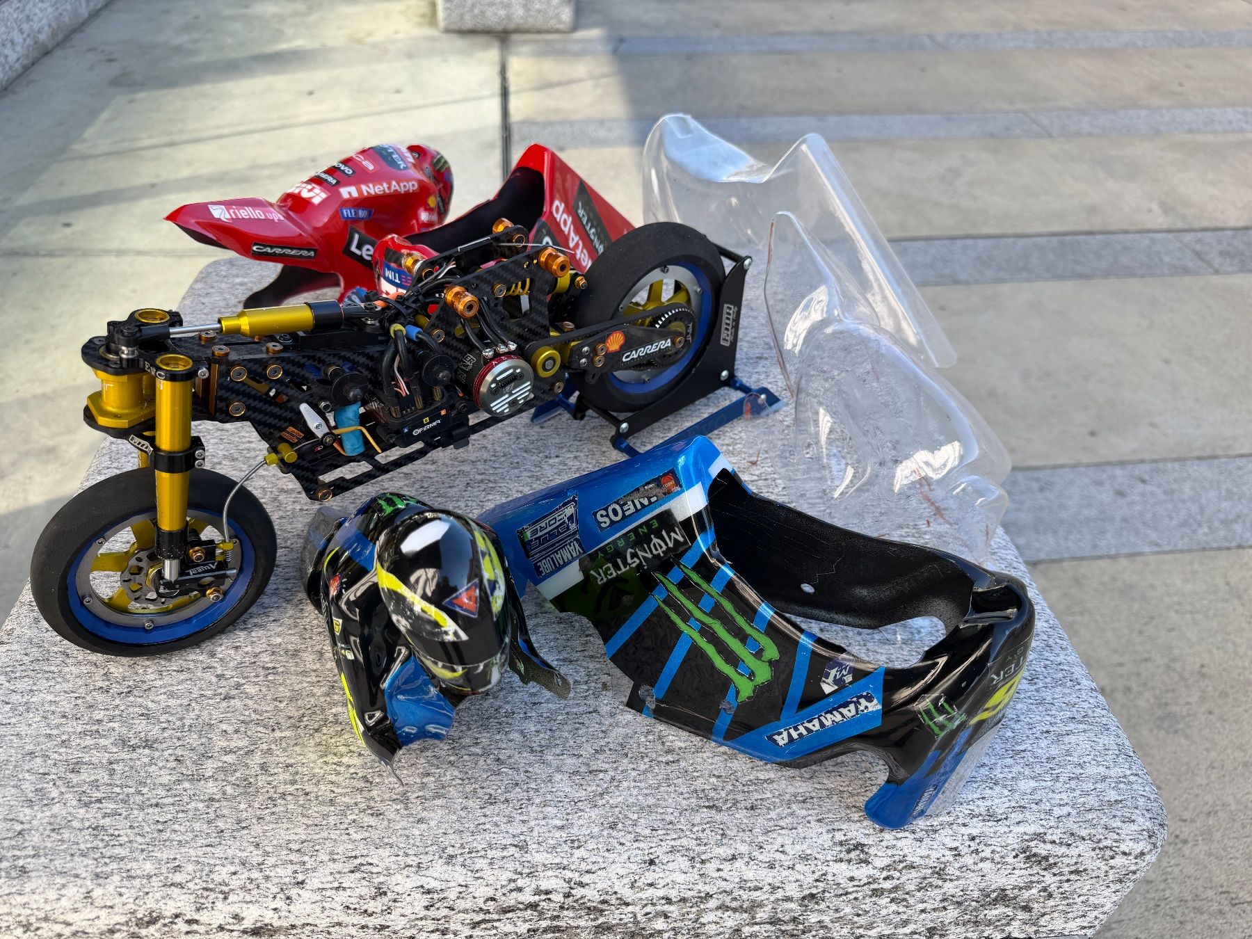 RC Modellbau: Nuova Faor 1:5 Superbike RC Ducati Yamaha HAND MADE in ITALY – Gebraucht aus Chiasso von Carrara-Modellismo 8