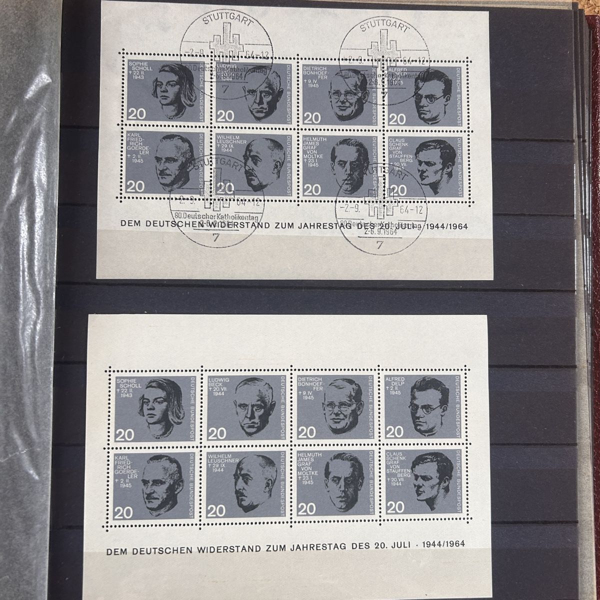 Tutti i francobolli: Briefmarken Deutschland 1963/1964 - Ev. Kirc – Usato da Laufen venduto da belleskulptur 3
