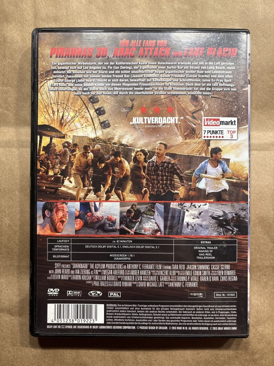 Tutti i DVDs: Sharknado (2204) – Usato da Ruswil venduto da Slivio_ 1