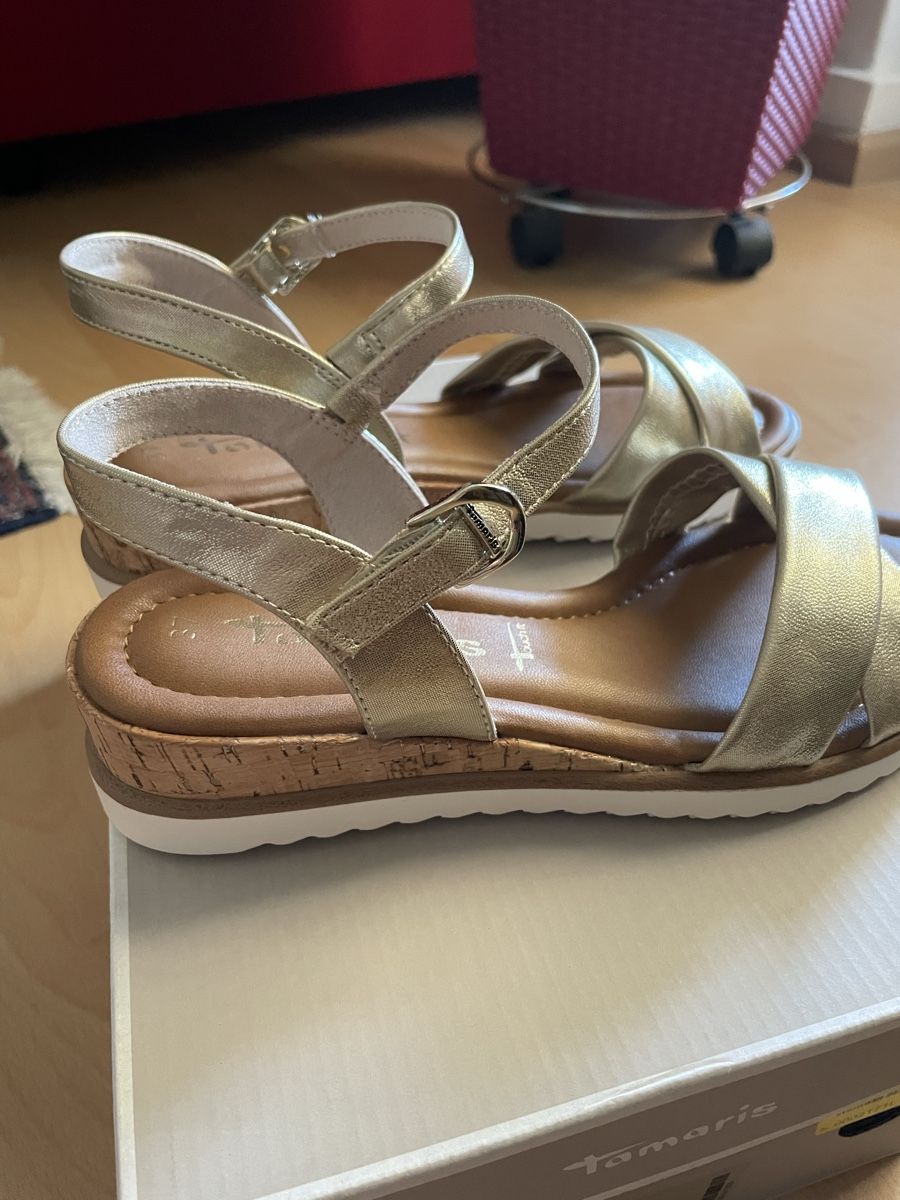 Tamaris Scarpe da donna: Sandaletten Tamaris G. 37 – Nuovo e nell'imballaggio originale da Frenkendorf venduto da Pinda4402 4