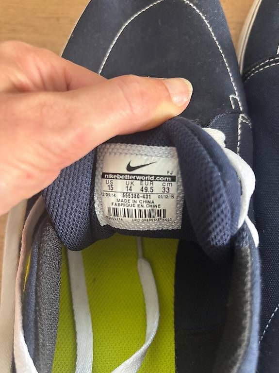 Nike Scarpe da uomo: Nike Sneakers, gr. 49,5 – Usato da Küttigen venduto da san_2x92 3