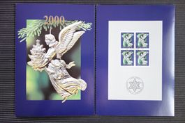 2000 - 2003 - 4 Weihnachtskarten CH Post