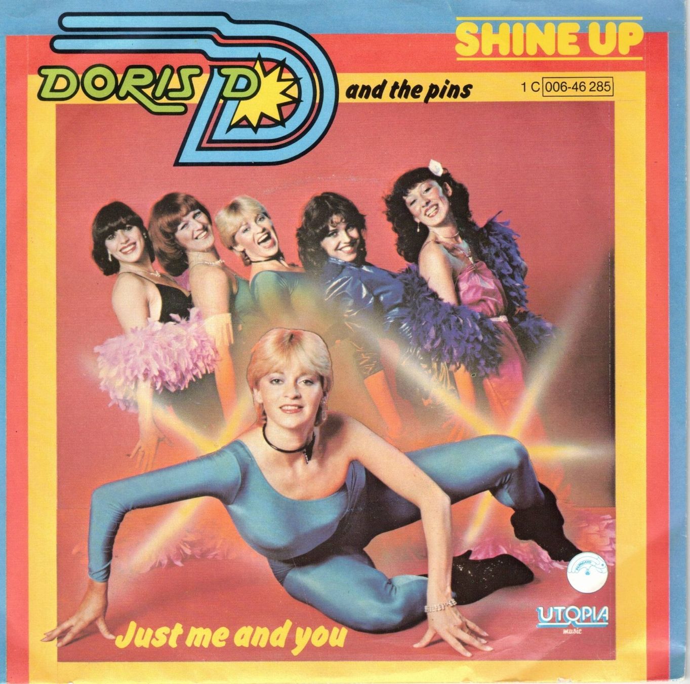 Dischi in vinile: Doris D and the pins  --  Shine up  Single7 – Usato da Rheinau venduto da asteng