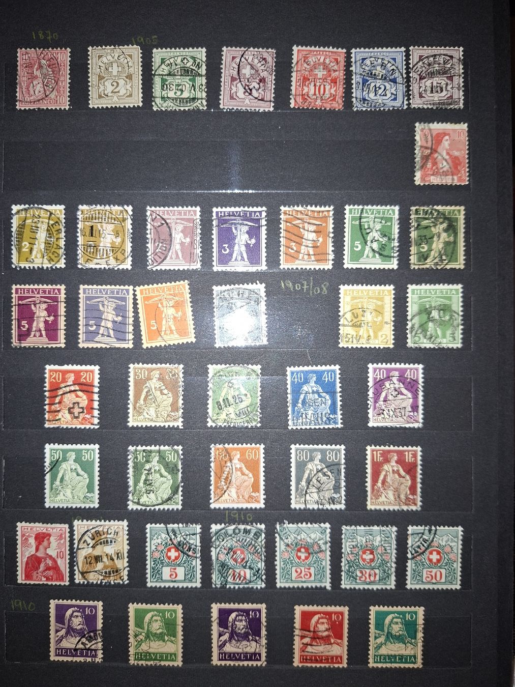 Tutti i francobolli: Briefmarken Werbemarken ab ca 1900 - 1967 – Usato da Balgach venduto da SIMEON27 7