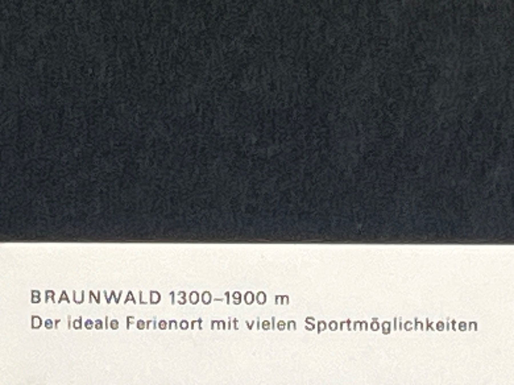 Cartoline postali: Braunwald 1300-1900m – Usato da Widnau venduto da Brusi9 2