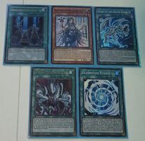 Yu-Gi-Oh Karten 5er Set Blauäugig Karten gebraucht