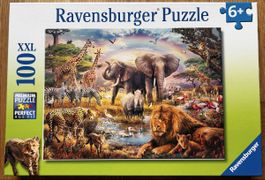 Ravensburger Puzzle 100 XXL, Afrikas Tiere